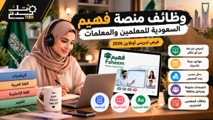 وظائف منصة فهيم السعودية للمعلمين والمعلمات أونلاين 2026