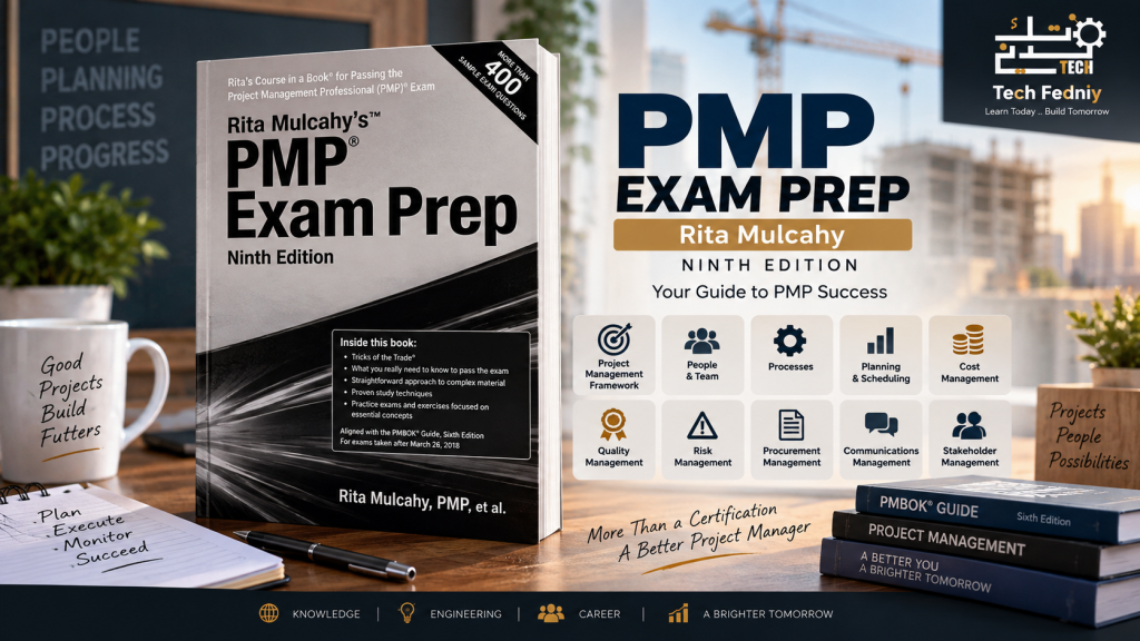 Rita Mulcahy PMP Exam Prep Ninth Edition – كتاب التحضير لاختبار PMP